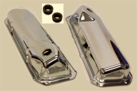 CHROME FORD VALVE COVERS 351C 351M 400M BOSS 302 351 CLEVELAND