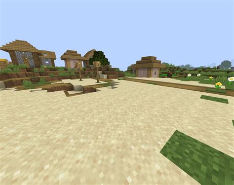 [SEED] Village in which a mini desert exists Minecraft Map