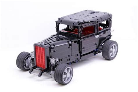 Lego Moc Hot Rod By Doc Brown Rebrickable Build With Lego