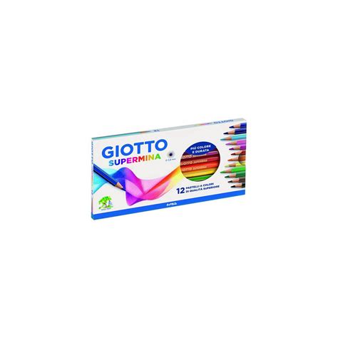 Matite Colorate Giotto Supermina Pz