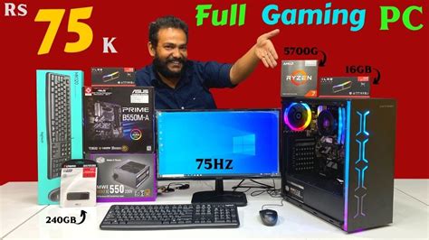 Rs K Full Gaming Pc Build Ryzen G Rohit Lucknow