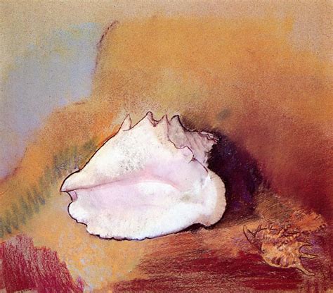 The Seashell Painting Odilon Redon Oil Paintings