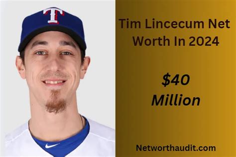 Tim Lincecum Net Worth: Exploring a Pitchers Fortune - Net Worth Audit