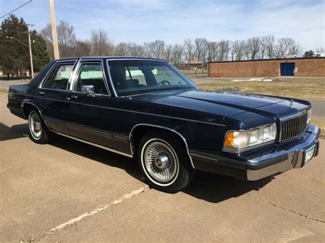 1991 Mercury Grand Marquis Gs 16k Actual Miles For Sale Mercury Grand