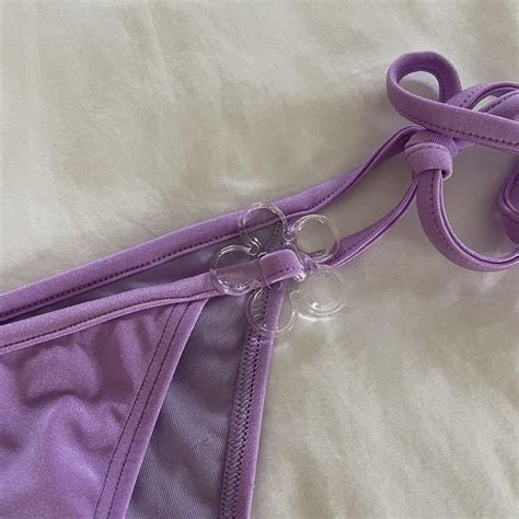 Women S Purple Bikini And Tankini Bottoms Depop