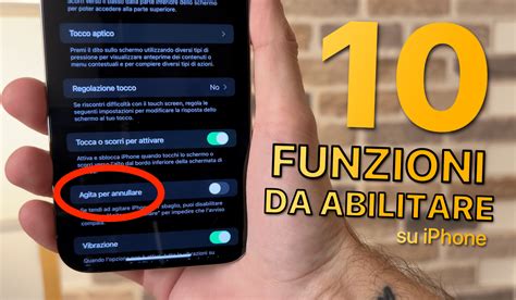 10 FUNZIONI Per USARE AL MEGLIO IPhone IOS 16