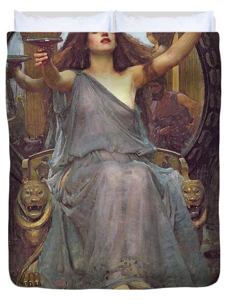 Circe Offering The Cup To Ulysses Painting By John Williams Waterhouse