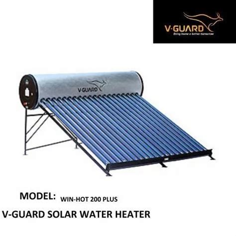Win Hot 58 X 1800 Mm V Guard Solar Water Heater 200 Lpd At Rs 32000 In Mangalore