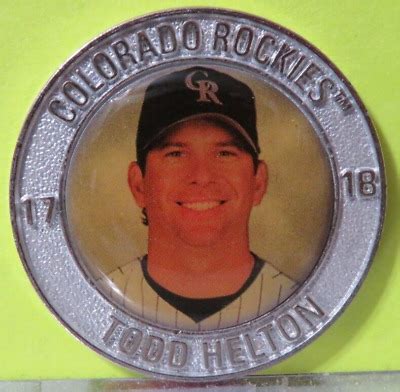 8728 2005 USA TODAY MLB SUPERSTARS MEDALLION TODD HELTON EBay