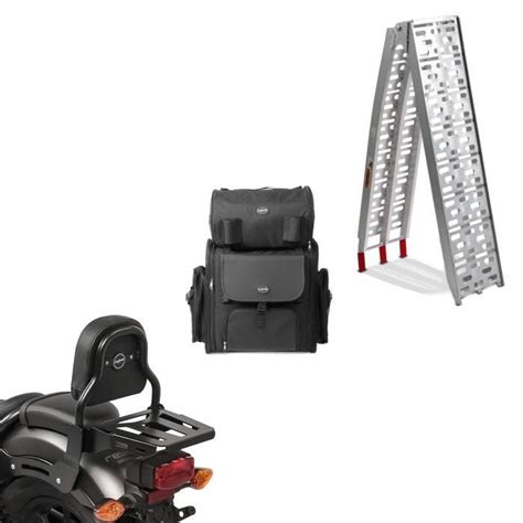 Set Sissybar XS3 Hecktasche für Honda Rebel 500 CMX 17 22 mit