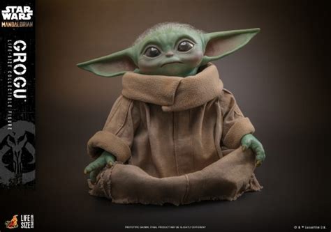 Grogu Gets New Life Size Star Wars The Mandalorian Collectible Figure From Hot Toys