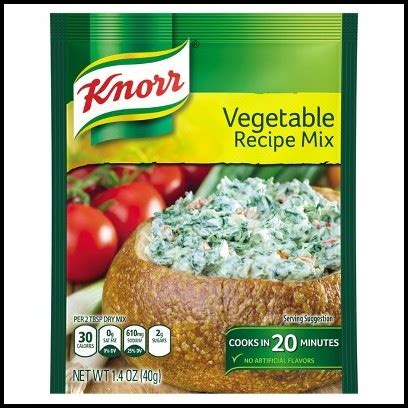 Knorr Vegetable Dip Recipe | The Garden