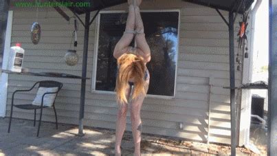 Cruelly Bound In Her Tiny Blue Bikini MP4 3500kbps Hunters Lair Bondage Clips4Sale