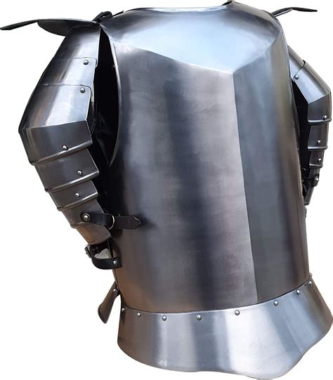 Iotc Medieval Times Shoulder Guard Steel Breastplate One