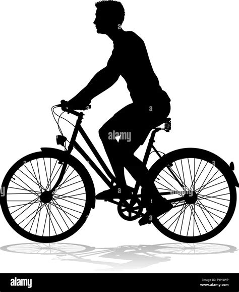 Cyclist Stock Vector Images Alamy