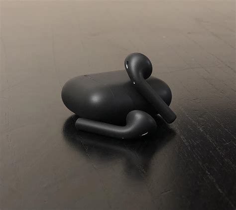 Черные матовые наушники Apple AirPods 2 Купить в Киеве, Украине