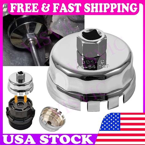 Steel Oil Filter Wrench Cap Tool Fit Toyota Corolla Matrix Prius Scion