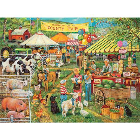 Country Fair 1000 Piece Jigsaw Puzzle Spilsbury