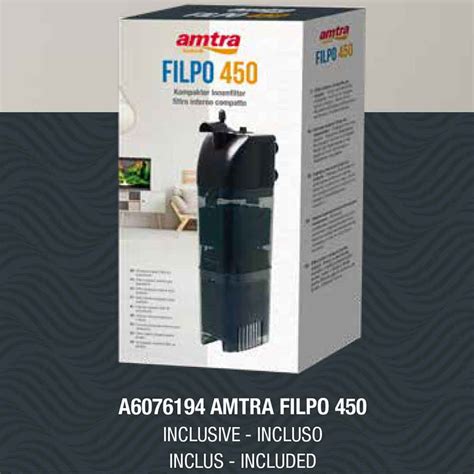 Amtra Acquario System V2 60 Led completo Nero 65lt 60x32x42h cm ...