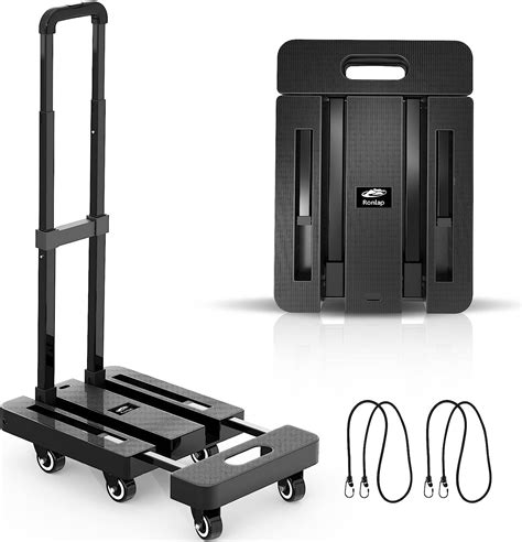 Ronlap Folding Hand Truck Foldable Dolly Cart For Moving Lbs Heavy