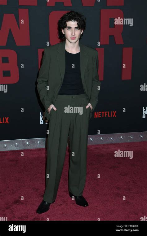 04 November 2023 New York New York Charlie Evans At The Netflix Ny