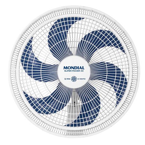 Ventilador De Mesa Mondial Super Power Cm P S Velocidades V