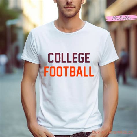 College Football Shirt - Hersmiles