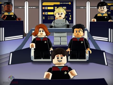 05.04. - Happy First Contact Day 🖖 USS VOYAGER Bridge in 2022 | Lego ...