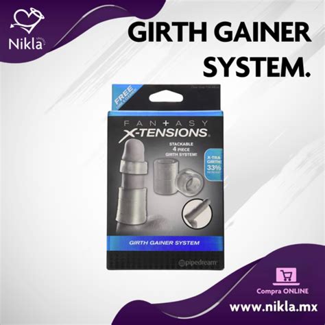 Girth Gainer System Set De Anillos Para Engrosar Nikla Eroteca Sex Shop Online