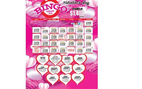 February Bingo by Tachi Palace Hotel & Casino Resort - California in ...