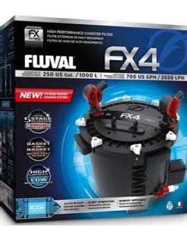 Peixanario FLUVAL Filtro Externo FX4 2650 L H 30W