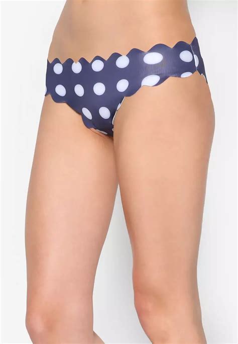 Buy Something Borrowed Scallop Hem Bikini Bottom Online Zalora