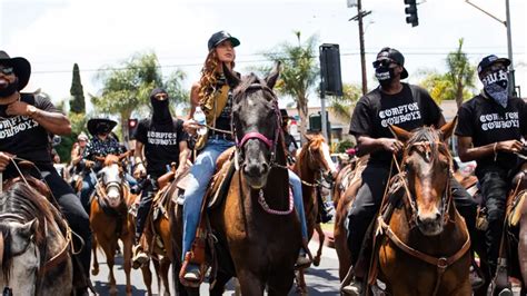 Compton Cowboys Lead Equestrians In Peace Ride - The Chronicle of the Horse