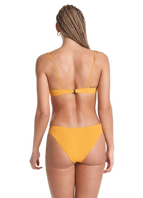 Maaji Bikini Top Sunflower Victory V Wire Bolero Shop