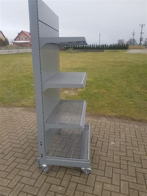 Regał sklepowe metalowy na kółkach składany Korfantów OLX pl