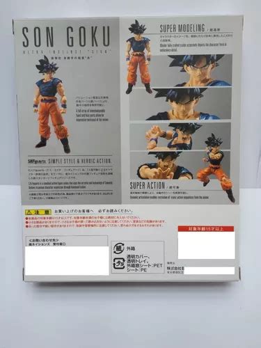 Figura Dragon Ball Super Heroes Goku Ultra Instinto Bandai En Venta En