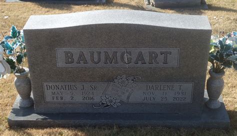 Darlene T Happe Baumgart Monumento Find A Grave