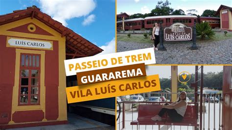 Trem de Guararema Passeio de Trem para Estação Luís Carlos YouTube