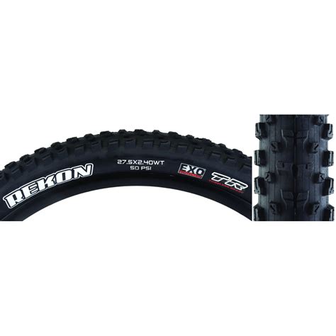 Maxxis Rekon Tire 27 5 X 2 4 Tubeless Folding Black Dual Compound