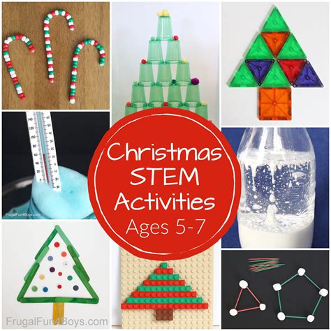 christmas stem activities  kindergarten   grade frugal fun