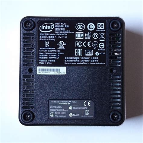 Yahoo オークション Intel NUC DN2820FYKH ベアボーン Celeron n2820