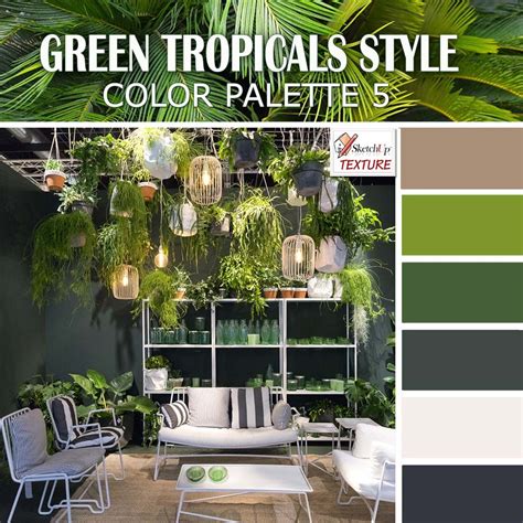 modern tropical color palette - Mercy Corcoran