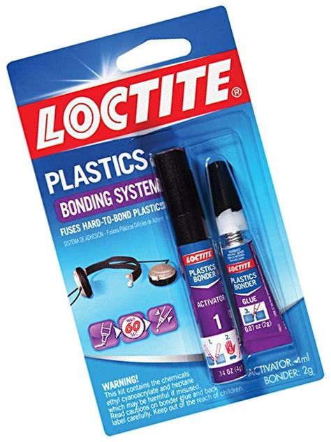 Loctite 681925 6 Super Glue Plastics Bonding System With Activator 2