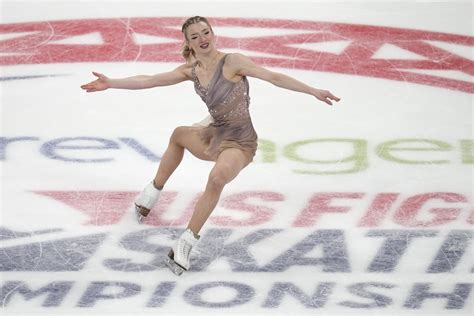 Amber Glenn Wins US Figure Skating Title After Isabeau Levito Falls 3