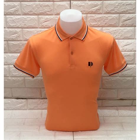 Mens Polo Shirts Polyester Quality 7705 Shopee Philippines