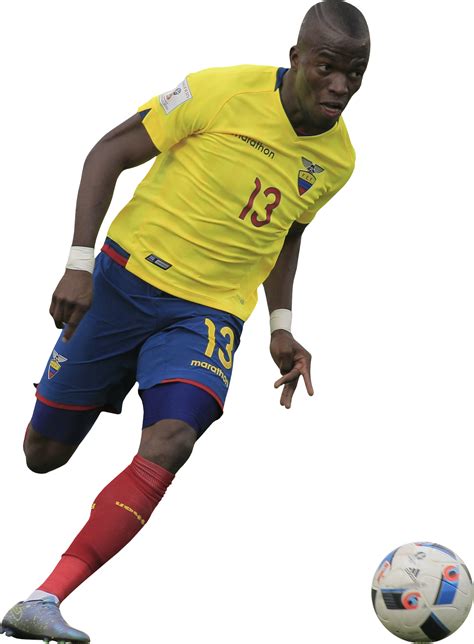 Enner Valencia Ecuador football render - FootyRenders