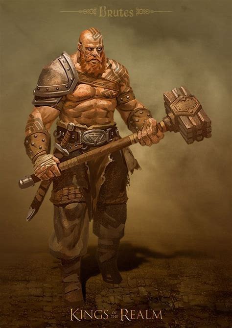 Dwarf Barbarian Art