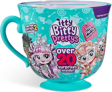 Itty Bitty Prettys Tea Party Surprise Series 2 Big Tea Cup Playset By Zuru Playsets Amazon Canada