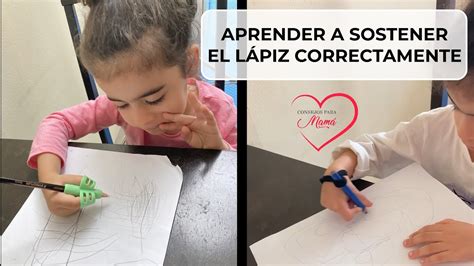 CÓMO ENSEÑAR A TU HIJO A SOSTENER CORRECTAMENTE EL LÁPIZ 2 TÉCNICAS