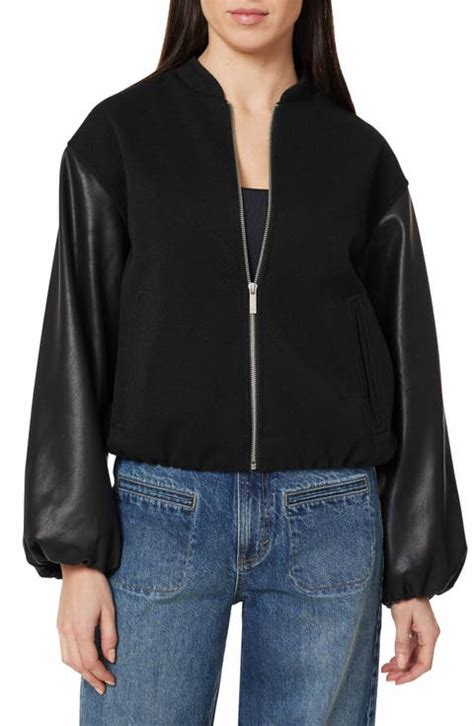 Womens Black Bomber Jackets Nordstrom